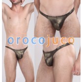 New Sexy Men's Cool Shining G-String Thong Underwear Soft T-Back Size M L XL Size M L XL Available MU 1930