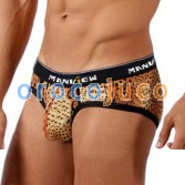 Leopard Sexy Men’s Underwear Briefs Shorts MU263