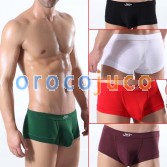 Mens Modal Low Rise U-Briefs underwear Boxer Brief With Bulge Pouch MU305 M L XL