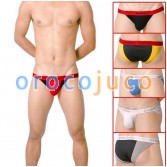Health hole Tanga freedom Sexy Men's Underwear Thong Briefs MU505