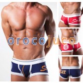U-Briefs Sexy Men’s Cotton Underwear boxer brief shorts MU833 S M L