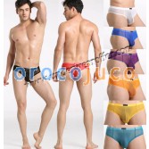 New Sexy Men’s See Through Mesh Bikini Briefs Underwear Sheer Mini Briefs Thong Size S M L 8 Colors For Choose MU885