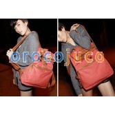 Girl Vintage Casual Canvas Backpack Travel Bags PU1201