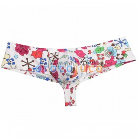 Men Pants Bikini Mini Boxers Men's Super Soft & Smooth Flower Printed Underwear MU15N 