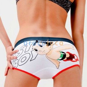 Cartoon Astroboy Women's Girls Underwear  shorts KT01