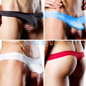 Sexy Men’s Underwear Thong String Briefs Size S M L 5 Colors MU113