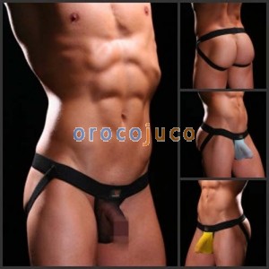 Sexy Men's See-Through Underwear Thong MU125