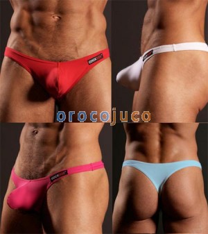 Men's Sexy thong enhance bulge pouch Cheek Boxer CX01 MU56