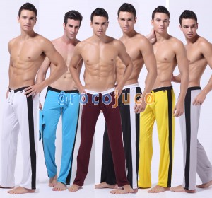 Men’s Comfortable Long Loungewear Pants  3 Size S M L Gym Casual Sports YOGA Running Trousers Underwear 6 Colors MU168 
