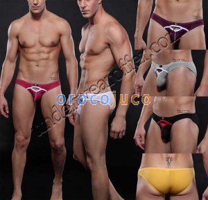 New Men’s Soft Breathes Bulge Pouch Underwear Breath Holes Sports Briefs MU1840