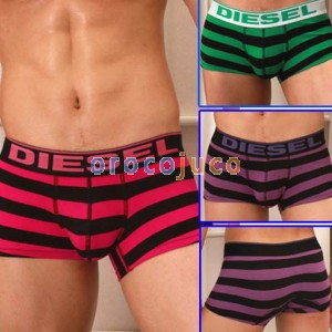 Sexy Men’s Stripe Underwear Boxers Briefs MU298