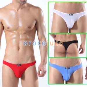 U-Brief Sexy T-Back Men's Underwear Boxers Briefs Polyamid MU326 M L XL