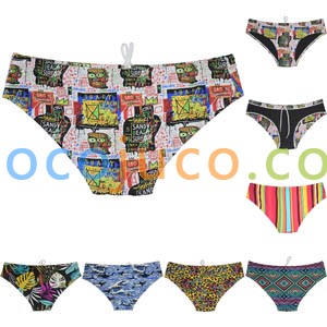 NEW Men's Swimwear Swim Bulge Bikini Briefs Full Lining Swimsuits Board Surf Shorts Trunks