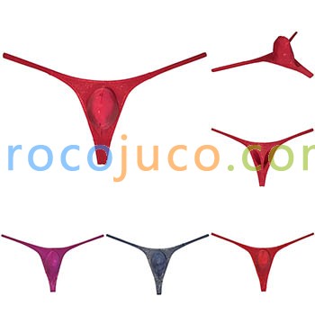 Men's Micro Thong Shiny & Stretchy Smooth & Soft G-String Bottoms Underwear