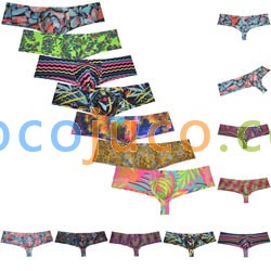 Men's Boxer Briefs Cheeky Bikini Swim Thong Covering less Underwear
