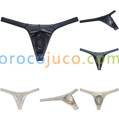 Men's Dazzle Thong Classics Bikini Enhance Pouch T-back Soft Underwear