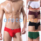 낮은 상승 Mens Modal 섹시 U-Briefs 속옷 서류 가방 벌지 주머니 MU306 M L XL와 반바지