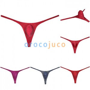Men's Micro Thong Shiny & Stretchy Smooth & Soft G-String Bottoms Underwear