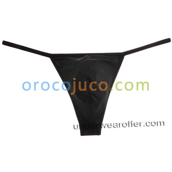 Men Super Thin 4 Way Stretch Thong Underwear Micro Cut G String Sexy Hip T-back MU894