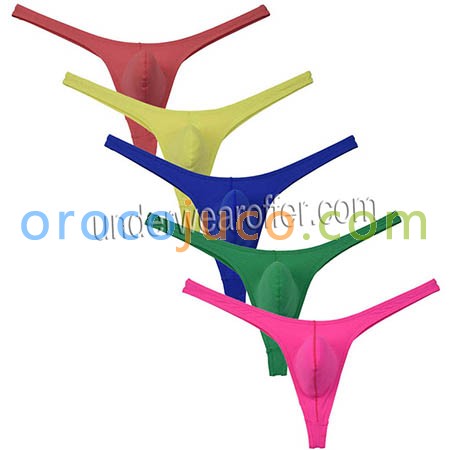 Sexy Bikini Thongs For Men Underwear Pouch Fashion Design Comfy Underpants