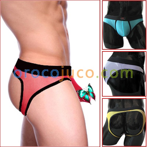 Sexy Men's See-Through Underwear Shorts Briefs  MU126