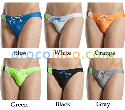 ZOD Men's Sexy Swimwear Trunk Briefs Shorts  MU17