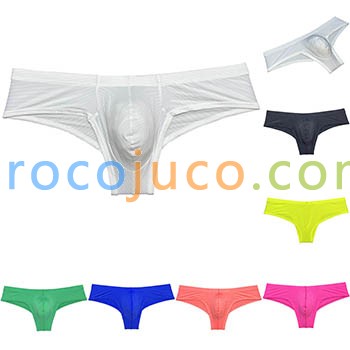Men's Mini Boxers Comfy Enhance Boxer Briefs Bulge Pouch Bikini Underwear