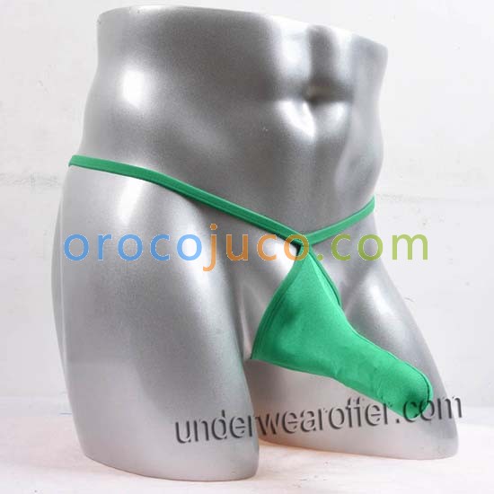 Men's Soft & Smooth Stretch Micro Thong Underwear Guy Spandex Mini Cut G Strings MU283X