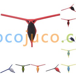 Men's Tear Drop Micro G-String Breathable Mini Bikini Pouch Tanga Underwear