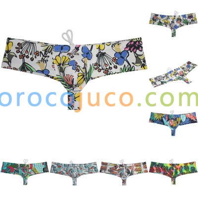 Renato Borghetti Mens Swimwear Skimpy Briefs Pouch Bikini Cheeky Swim Trunks