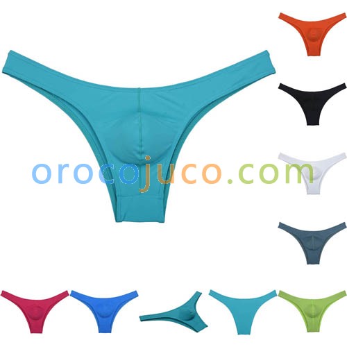 Men's Sports Classic Thongs Bikini Underwear Posing Jockstrap Narrow Front Hipster T-back
