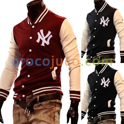 Men’s Stylish Slim Fit Jackets Coats Hoody Size XS~L 4 Color MU1031