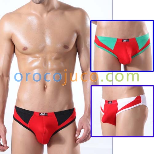 Men's U-Briefs Underwear Modal with Part breathe holes MU310 M L XL