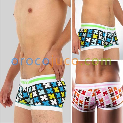 U-Briefs Sexy Men's Cotton Underwear boxer brief shorts MU815 S XS M