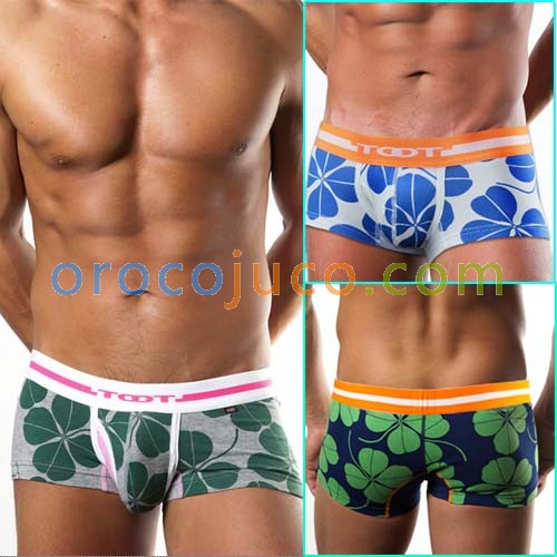 U-Briefs  Sexy Men's Cotton Underwear boxer brief shorts MU824 M L XL