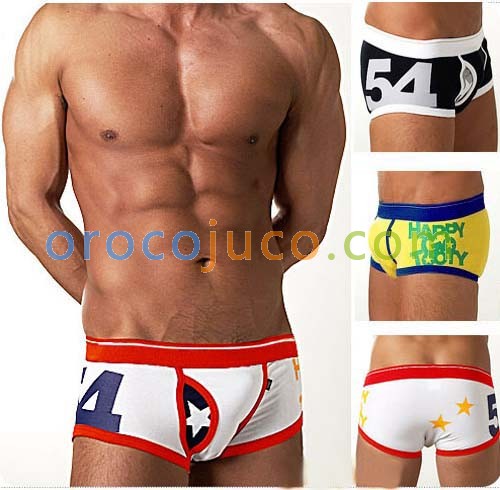 U-Briefs Sexy Men’s Cotton Underwear boxer brief shorts MU830 S M L