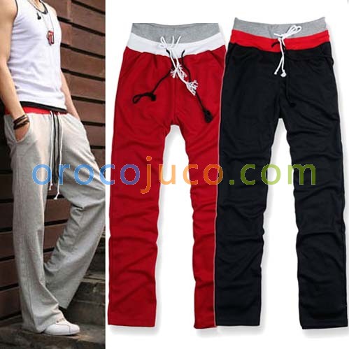 Korean Men’s Jogging Jogger Casual Trousers 5 Size MU874
