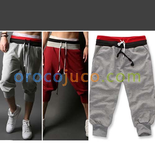 Korean Men’s Jogging Jogger Casual Cropped Shorts 5 Size MU876