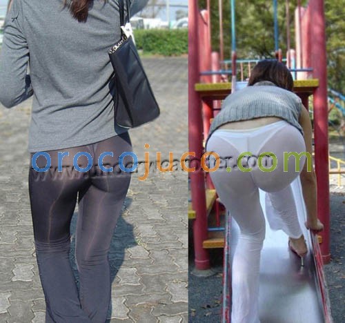 Sexy Hips Women Semi See-through Sheer Pants Leggings Lingerie Flare Leg Trousers Bell-bottoms MU899 Size S M L 2 Colors Available