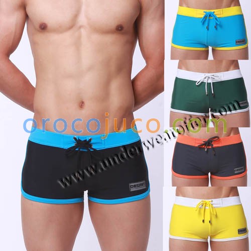 Cool Men's Boxers  Swimwear Boxers Shorts Comfy Swimming Trunks MU948