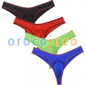 Men's Buns Bikini Briefs Underwear Soft Swim Thong Bulge Pouch Shorts Trunks