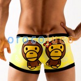 Cartoon Monkey Herrenunterwäsche Boxershorts KT10