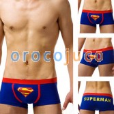 Herrenunterwäsche Superman Boxer Größe M L Blau KT99