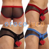 Durchsichtige kurze Herren Shorts MU111