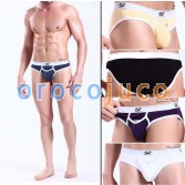 Sexy Herren Unterwäsche Shorts Briefs mit Penis Loch MU145