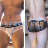 Sexy Herren Durchsichtige Unterwäsche Slip Shorts MU65