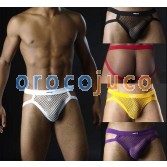 Sexy Mesh Herren Unterwäsche Shorts Briefs Jockstrap MU74