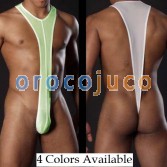 Männer Sexy Stretch Bodysuit Tanga Unterwäsche MU84