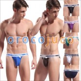 Bambusfaser Herren Sexy Low Waist Tight Thongs Unterwäsche Größe S M L XL 7 Farbe MU1877