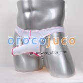 Männer Ultra-dünne weiche Slips Unterwäsche durchsichtiges Mesh glatt Ice Silk Birefs lange Tasche mit Kugeln Loch Bikinis Birefs MU879X